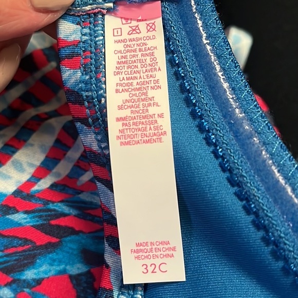 Victoria’s Secret Bikini Top Swimsuit Swim Bandeau 32C S New - Picture 4 of 6